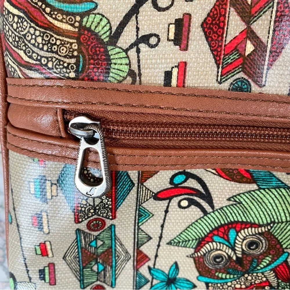 SAKROOTS by THE SAK Owl Print Crossbody Bag